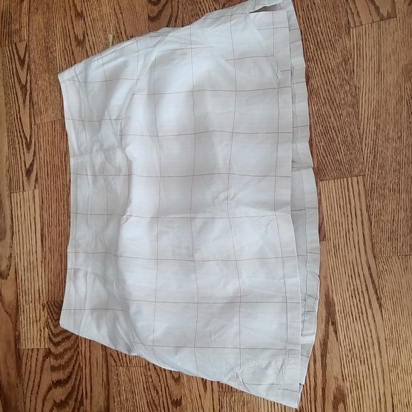 (S) AVIA Plaid Neutral Activewear Athletic Golf Athleisure Sporty Performance - Picture 9 of 9